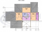 Проект Суздаль - План 2 этажа